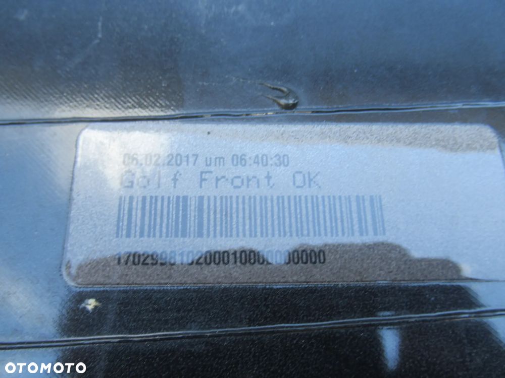 ZDERZAK PRZEDNI PRZÓD VW GOLF VII 7 5G0807221 2012-2016 - 14