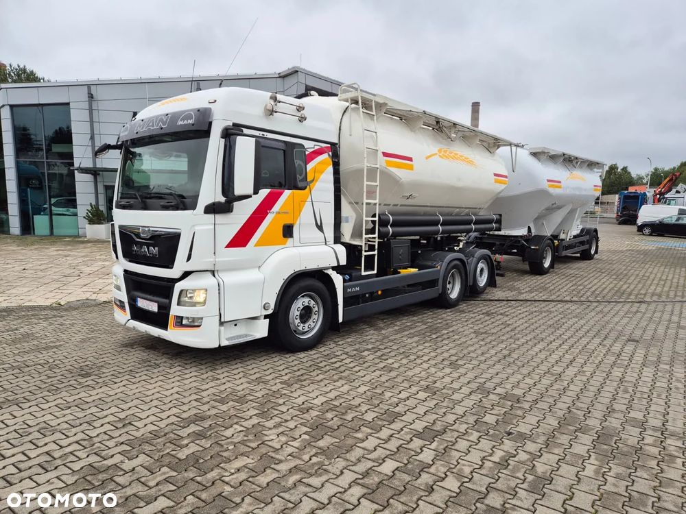 MAN TGS 26.480 / 6X2 / ADR /  NACZEPA I ZABUDOWA SPRITZER SILO 28M3 / KOMPRESOR / MOŻLIWY TDT / TRANSPORT / 1 WŁ. / NOWE SPRZĘGŁO - 2