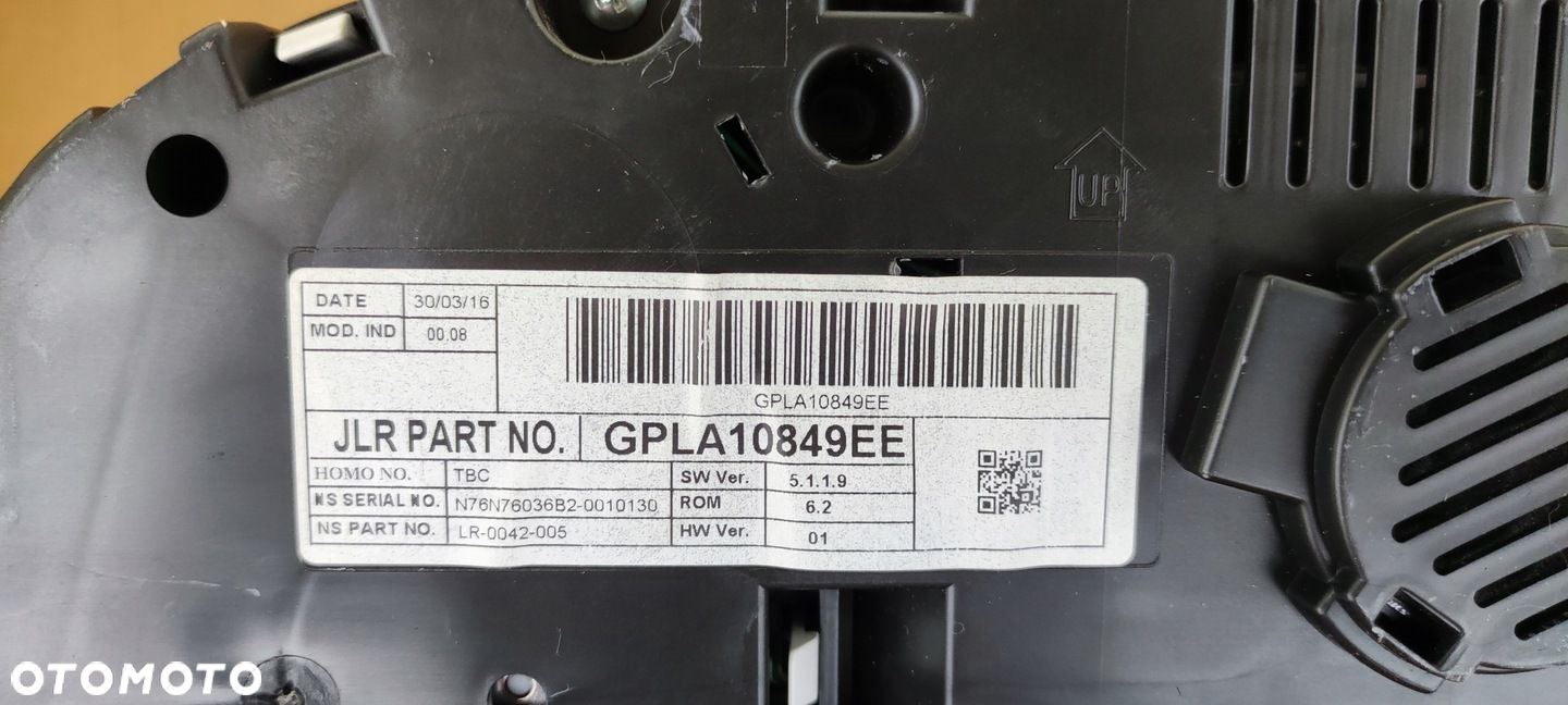 LICZNIK ZEGARY LAND ROVER RANGE ROVER SPORT L494 GPLA10849EE GPLA-10849-EE - 3