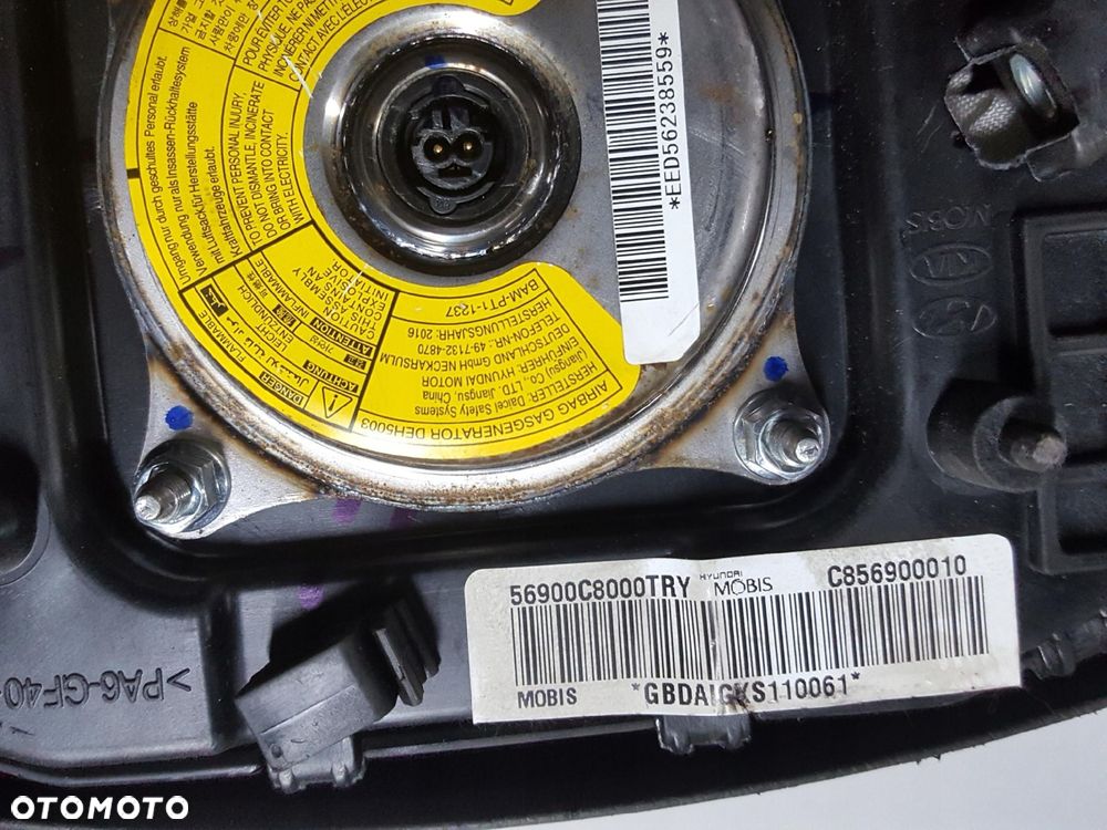 HYUNDAI I20 II 14-20r PODUSZKA AIRBAG KIEROWCY C856900010 - 6
