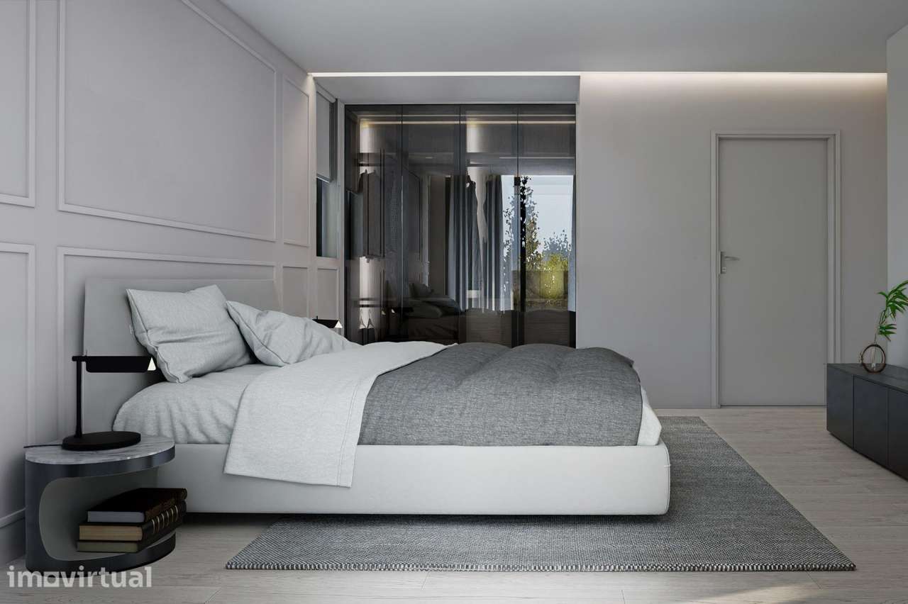 Apartamento T3 com Áreas Amplas, Varanda e Garagem em Pedrouços - Grande imagem: 5/13