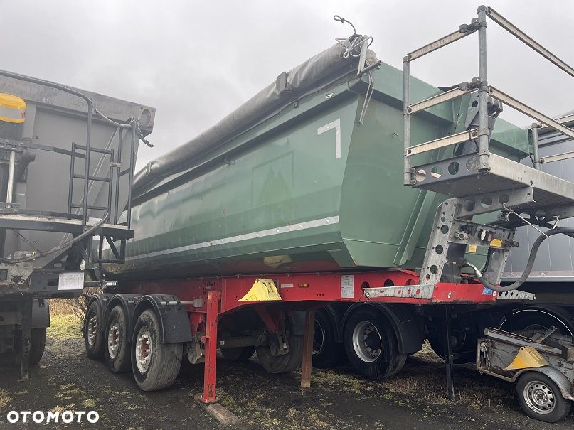 Schmitz Cargobull SKI 24 SL 6000kg stalowa Hardox rynna naczepa wywrotka - 1