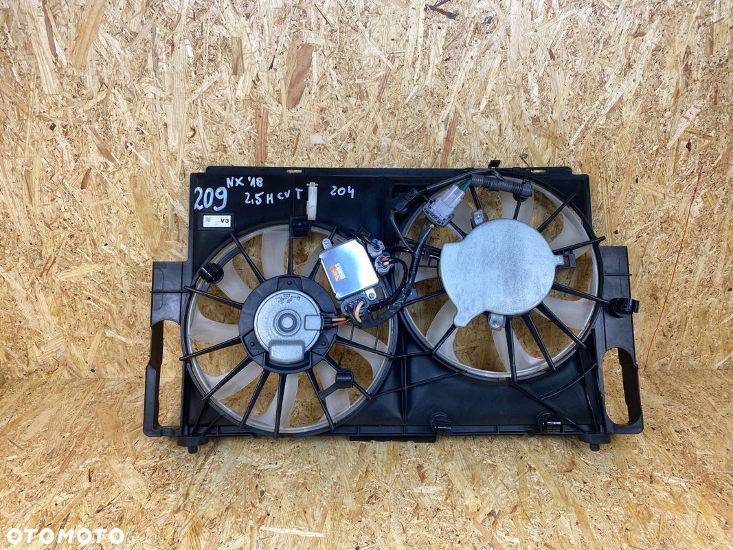 WENTYLATOR CHŁODNIC OBUDOWA LEXUS NX NX300H 26B000-7150 89257-30110 2014- - 1