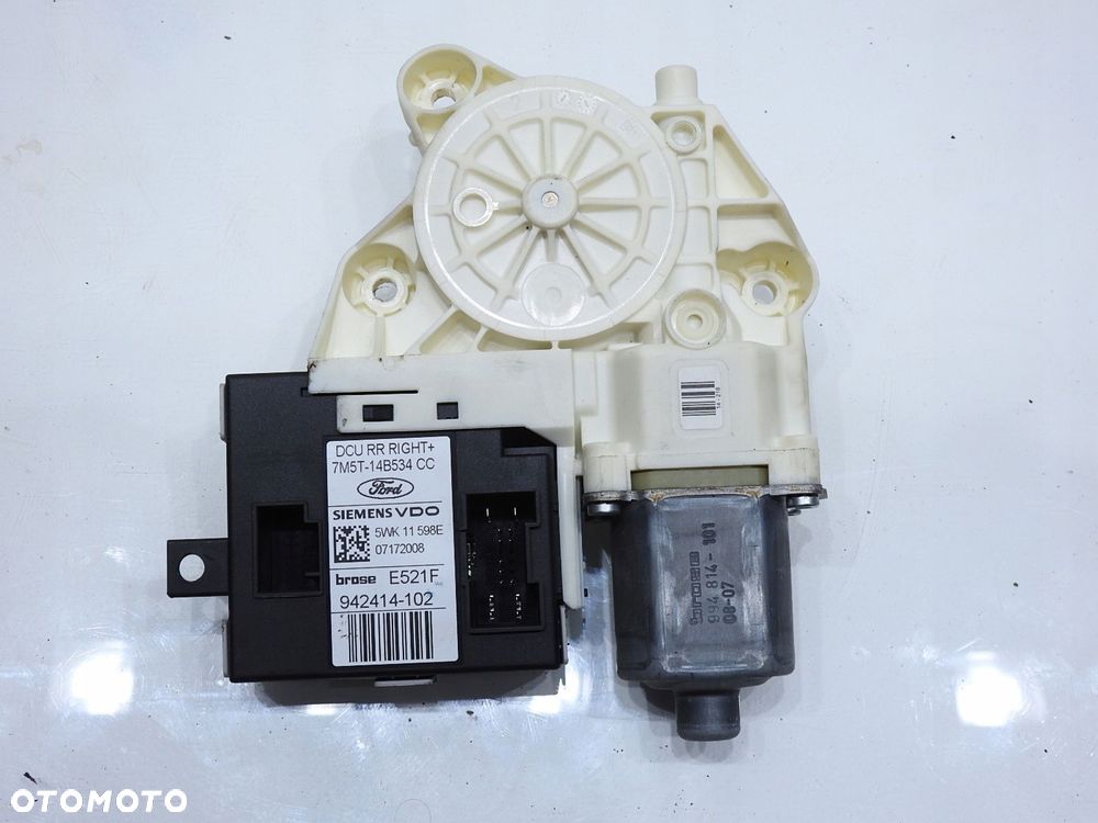 SILNICZEK SZYBY PRAWY TYŁ FORD FOCUS MK2 LIFT - 6