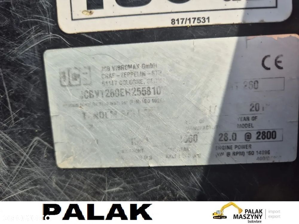 JCB Walec JCB VMT 260-120 2017r - 13