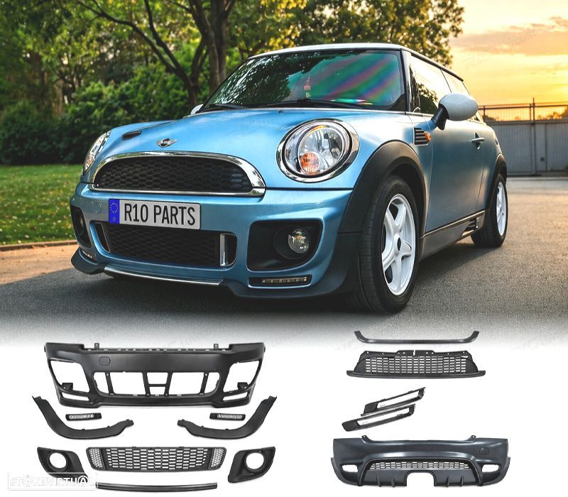 KIT CARROÇARIA MINI R56 06-10 LOOK COOPER S ABS - 1