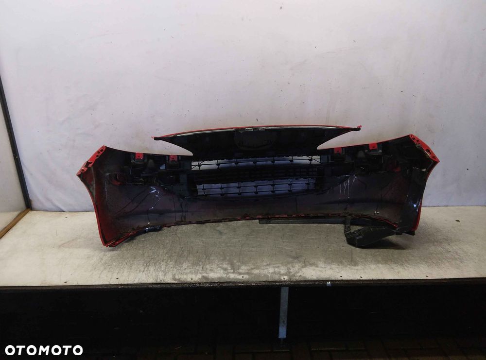 ^ ZDERZAK PRZÓD PRZEDNI DO PEUGEOT 207 KKN CZERWONY - 4