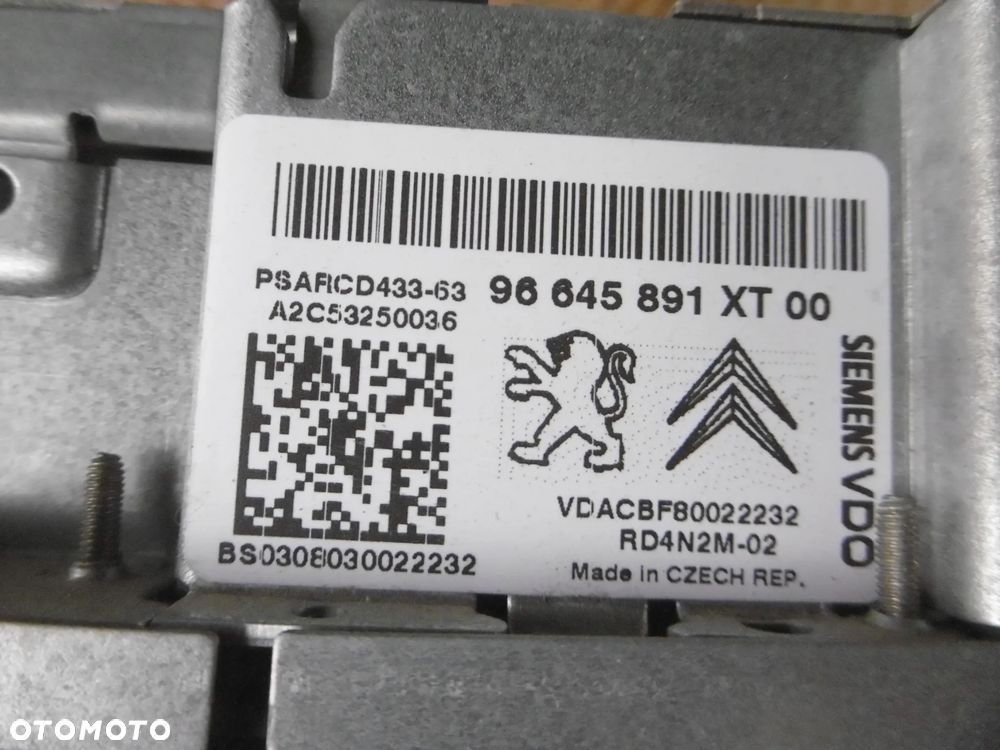 RADIO CITROEN C4 PICASSO - 3