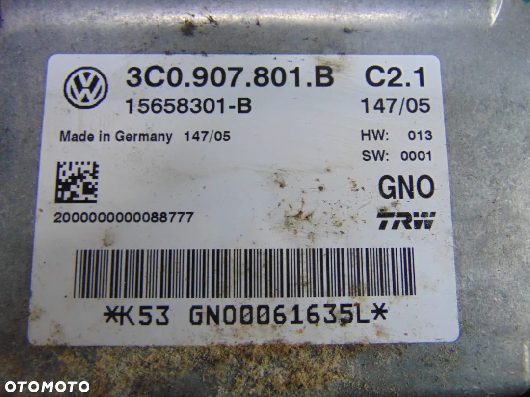 Sterownik hamulca recznego passat b6 - 2
