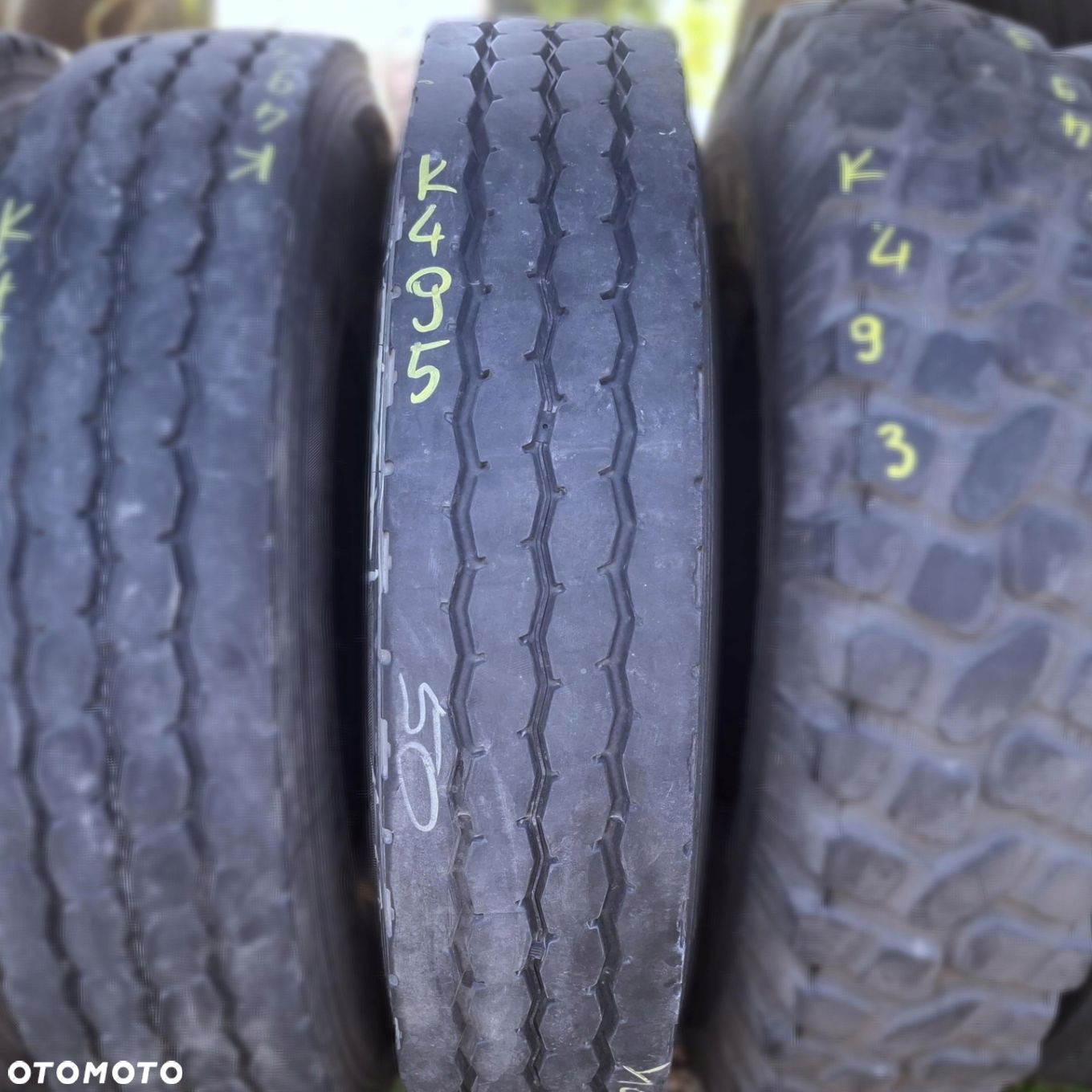 Opona ciężarowa 10R22.5 Hankook AM09 10mm, 2022rok idK495 - 1