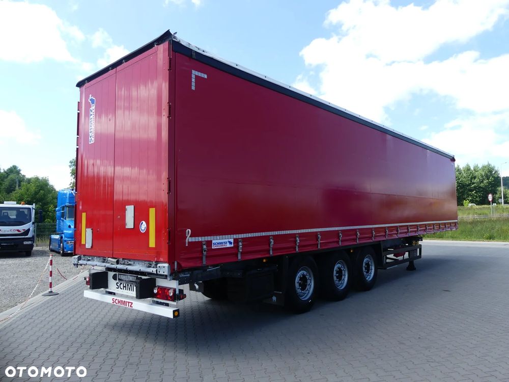 Schmitz Cargobull FIRANKA / STANDARD / OŚ PODNOSZONA / W OCYNKU / - 10