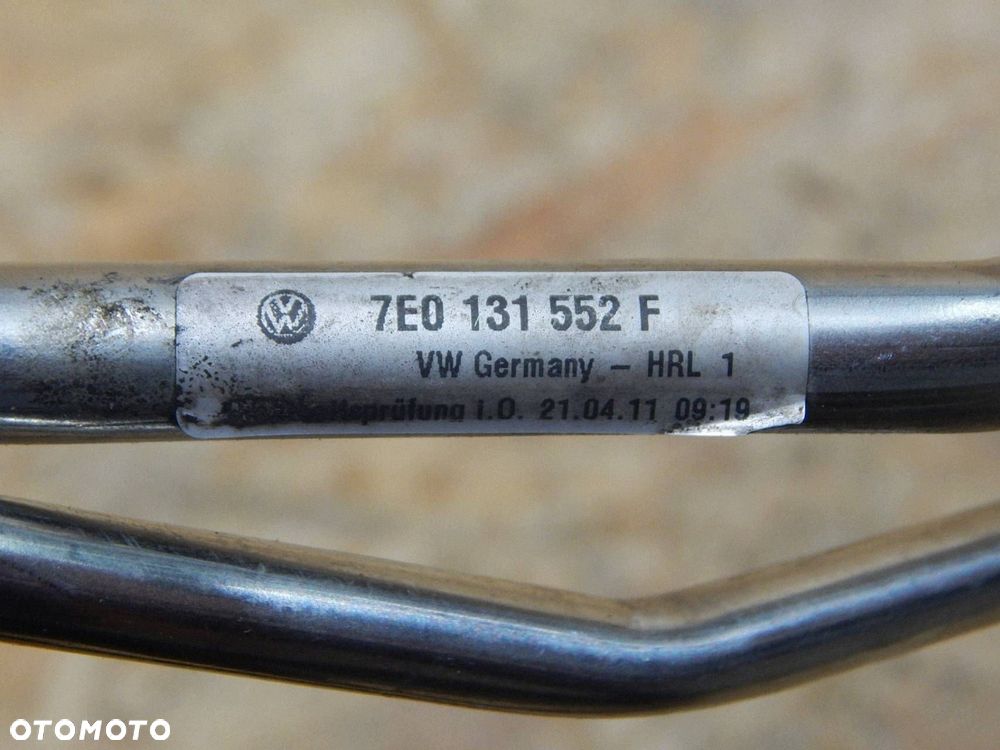 vw t5 przewód rurka dpf 7e0131552f - 4