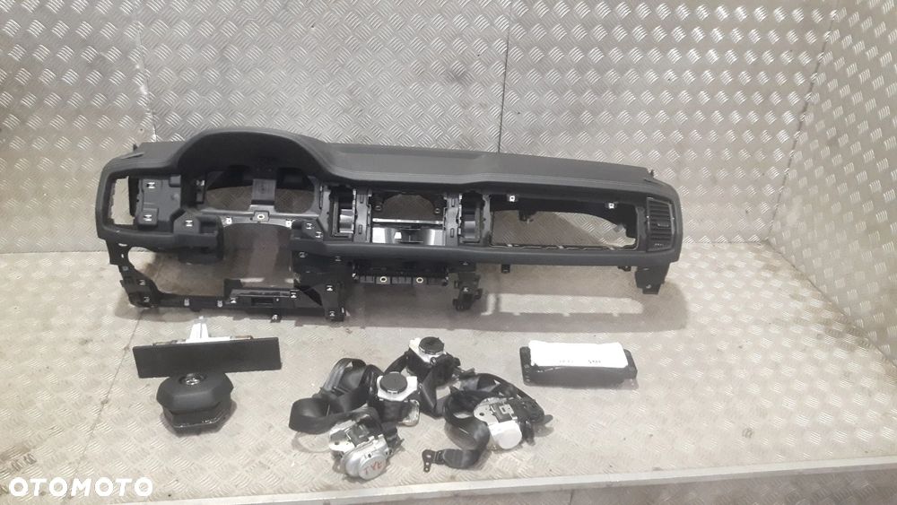SKODA KODIAQ LIFT DESKA KONSOLA AIRBAG PODUSZKI PASY ORYGINAŁ - 2