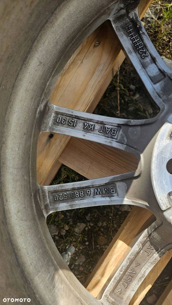 felgi bmw g20 7.5x17" et30 opony zima goodyear 225/50 r17 2022 7mm - 7