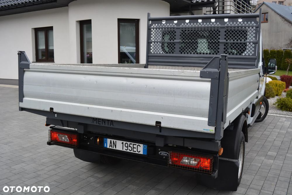 Ford TRANSIT_PIĘKNY 2020/21 Rok-EURO 6+KLIMA_SOLIDNA 3-STRONNA ORYGINALNA WYWROTKA Z WŁOCH_7-OSÓB BRYGADÓWKA DOKA - 8