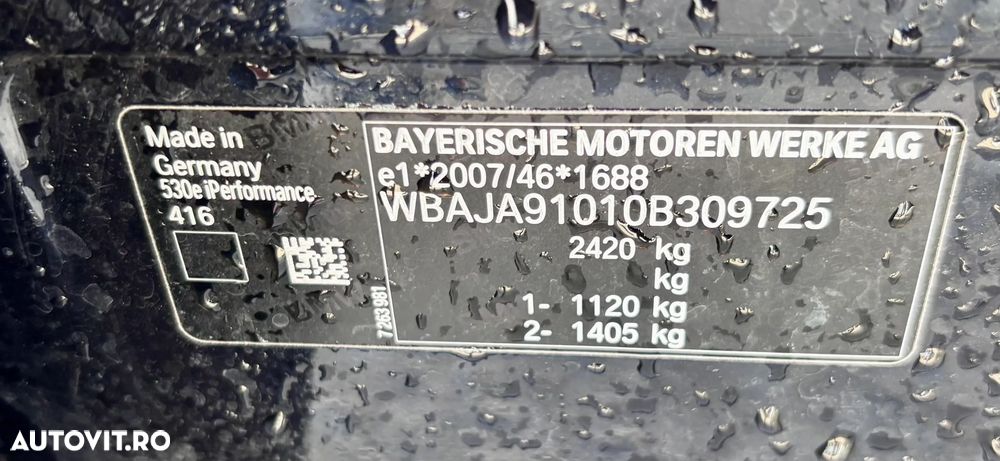 BMW Seria 5 530e iPerformance Aut. - 2