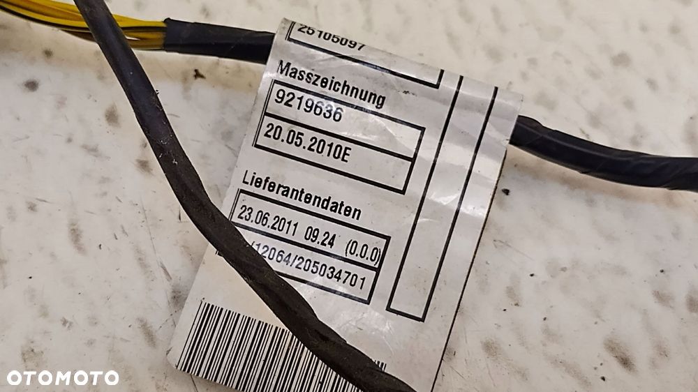 bmw x5 e70 lift 10-13 wiazka przednich czujników parkowania pdc 9244422 - 7