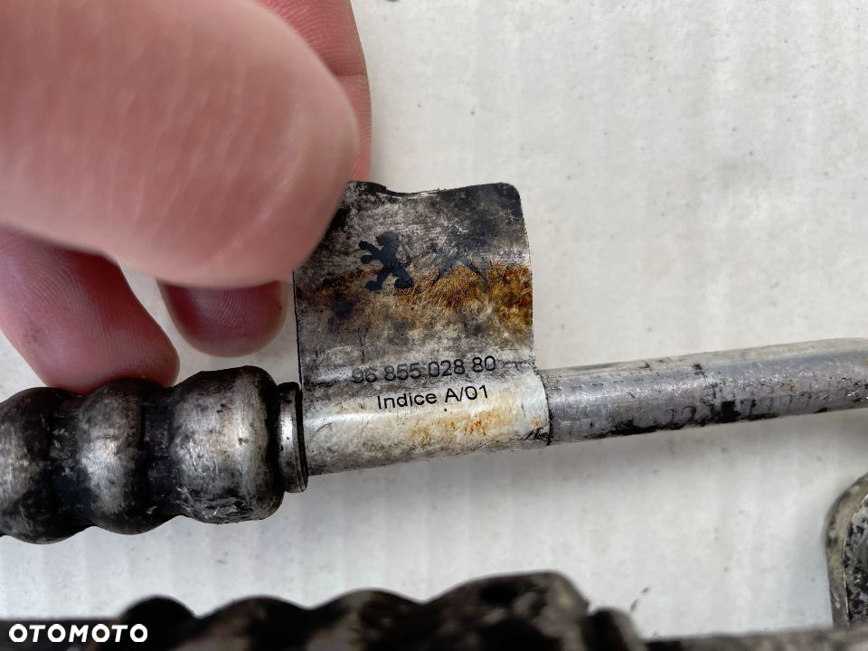 PEUGEOT CITROEN RURKA RURKI PRZEWODY KLIMY KLIMATYZACJI 9685502880 - 4