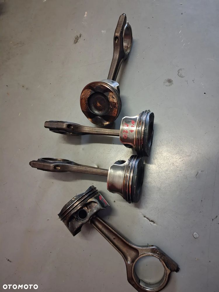 Tłok wał korbowy korbowód bmw 2.0 n43b20a - 1