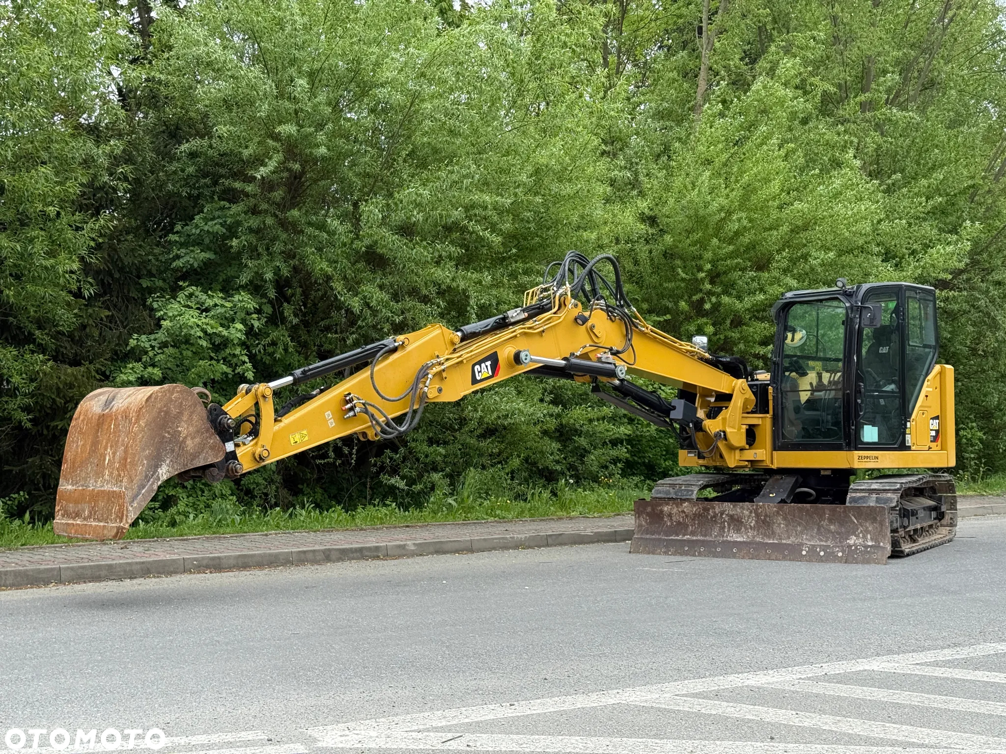 Caterpillar Koparka Gąsienicowa  *CAT 308 CR * Sprowadzona * JAK NOWA * Perfekcyjny Stan - 14