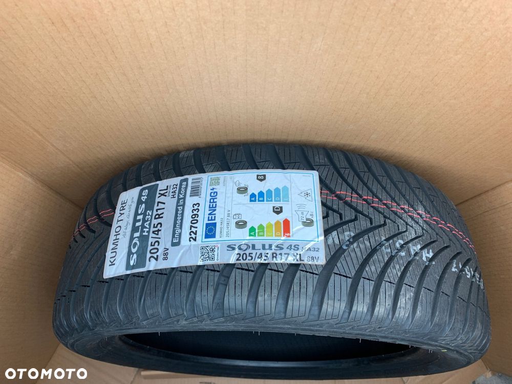 205 45 r17 88v kumho solus 4s ha32 nowa ! 2022r ! - 2