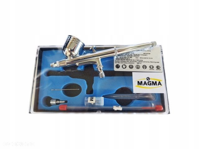 Aerograf malarski 2 dysze z dyszą 0,2-0,3 mm - 10