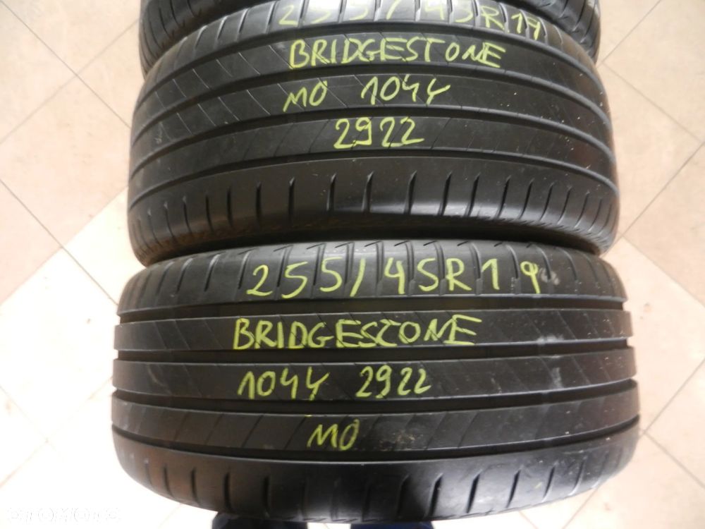 opony 255/45r19 bridgestone turanza t005 7,2mm lato komplet - 2