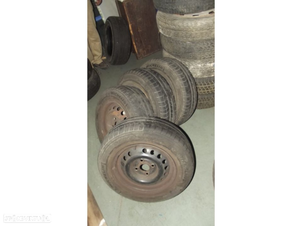Jantes de ferro c/pneus michelin energy - 3