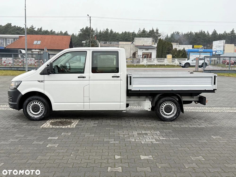 Volkswagen Transporter T6 Doka Brygadówka 6-miejsc Skrzynia Salon PL, Jeden Właściciel - 2