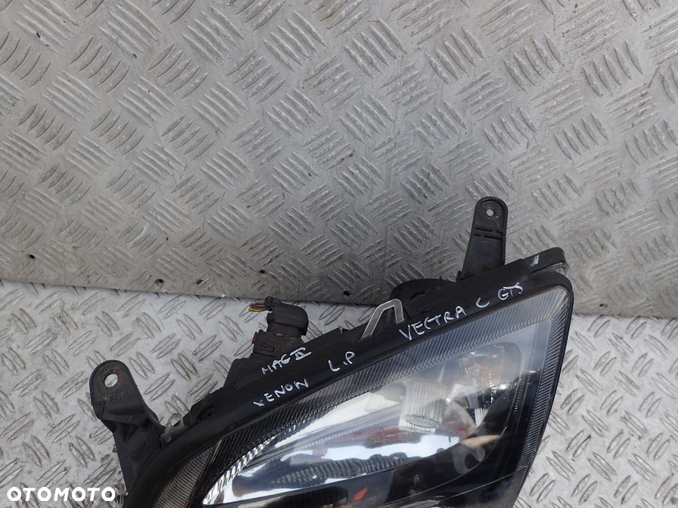 LAMPA LEWY PRZÓD OPEL VECTRA C XENON EUROPA CIEMNA RADOM - 2