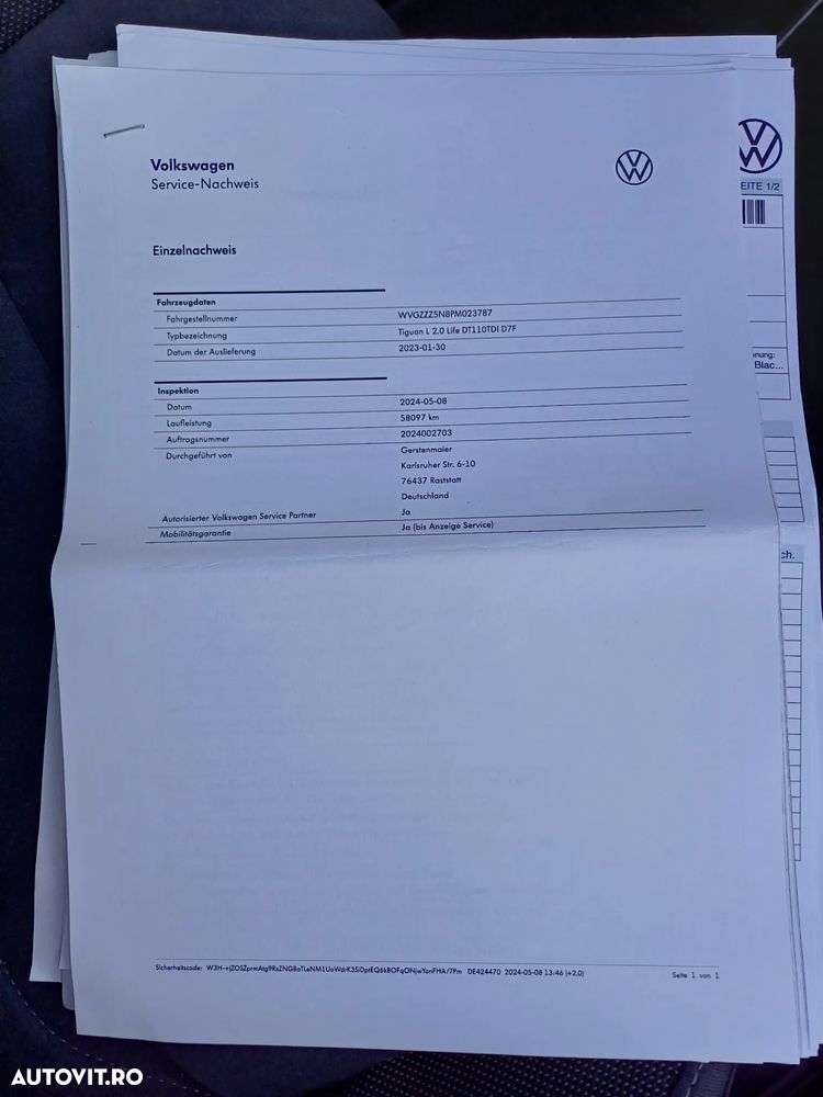 Volkswagen Tiguan 2.0 TDI SCR (BlueMotion Technology) DSG Trendline - 28