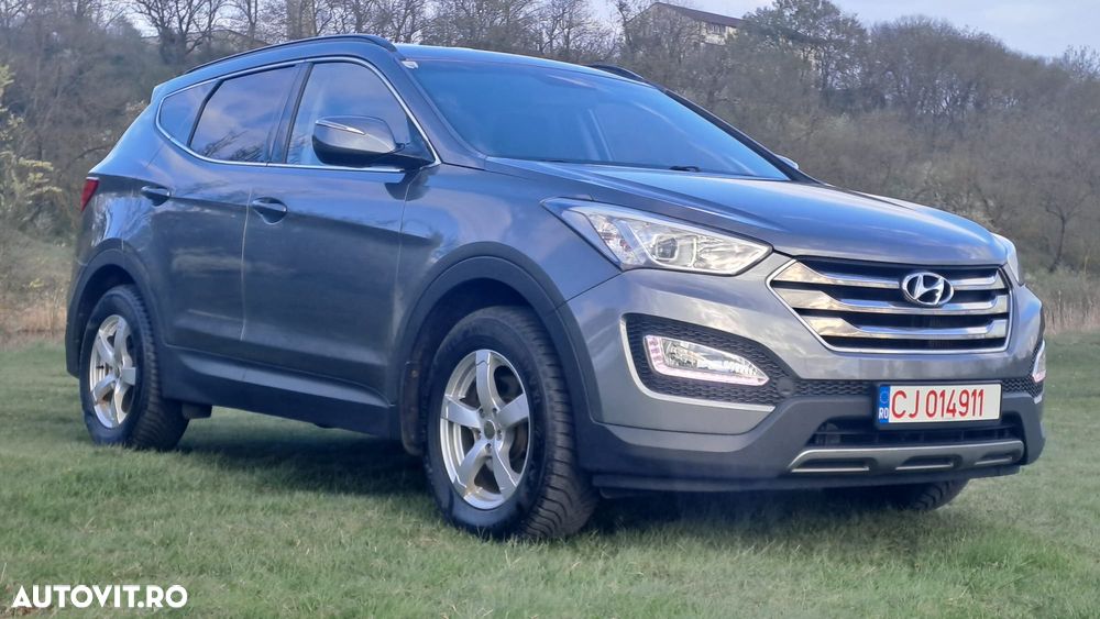 Hyundai Santa Fe blue 2.0 CRDI 4WD Premium - 11