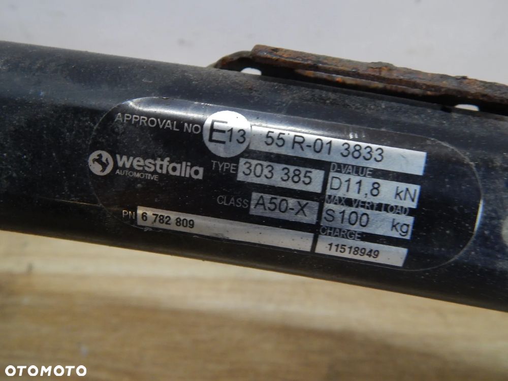 Hak holowniczy zaczep elektryczny BMW 5 F11 F10 10-17 LIFT Westaflia Łuków części - 4