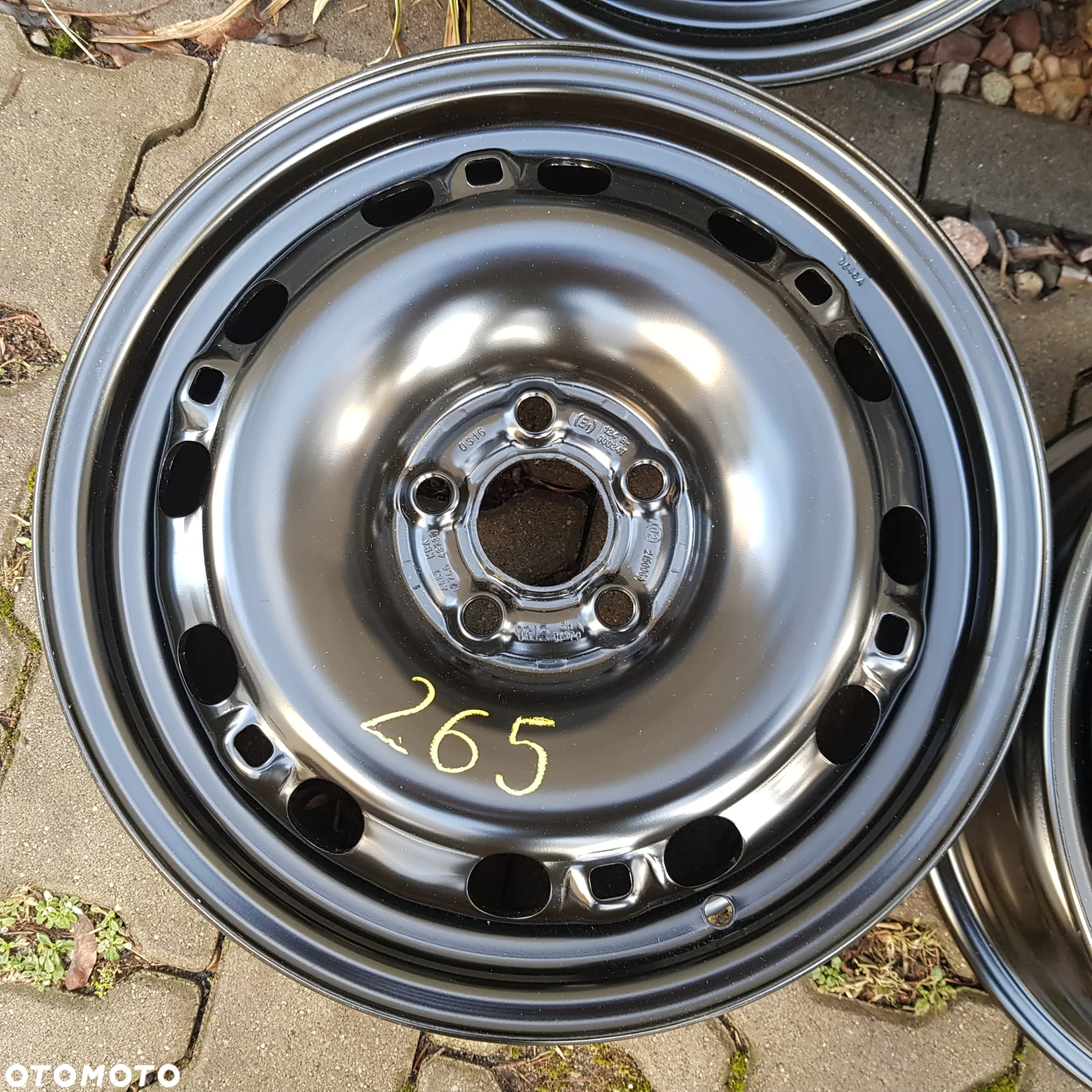 4x 6x15 ET38 5x100 Nowy komplet felg stalowych VW,SKODA, AUDI, SEAT - 2