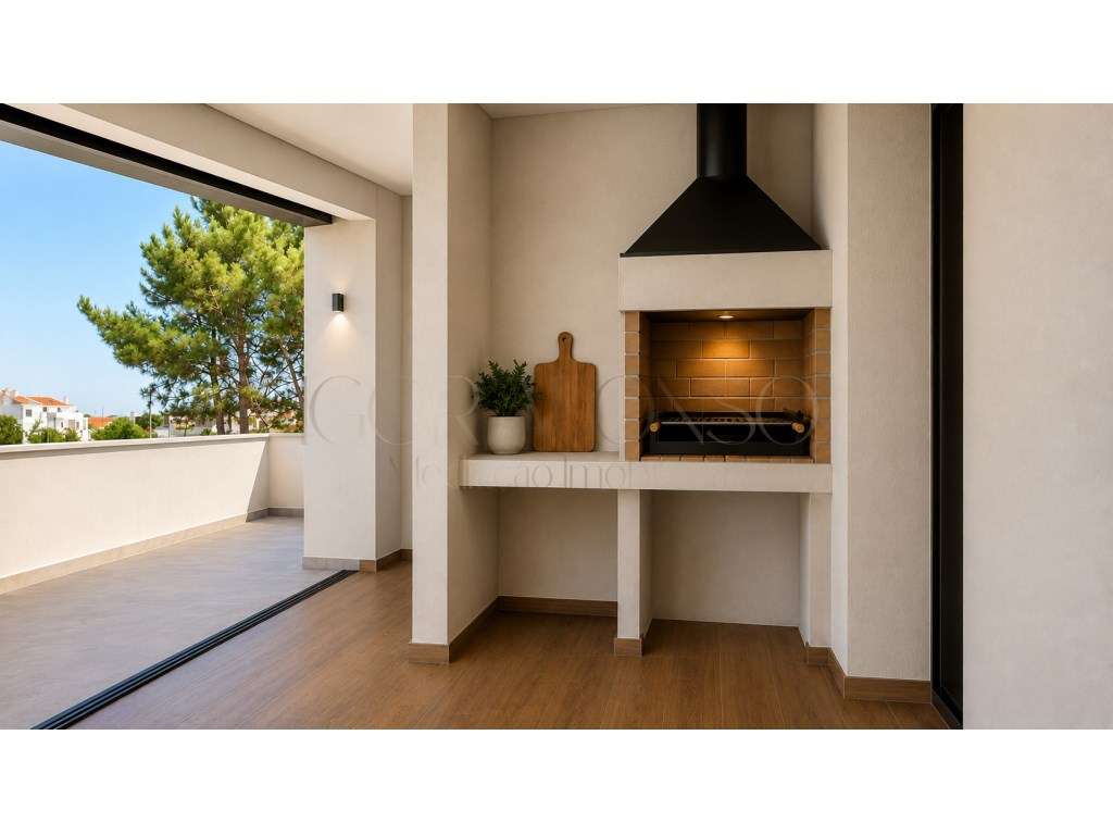 Apartamento Moderno T2 com varanda e churrasqueira - Grande imagem: 5/18
