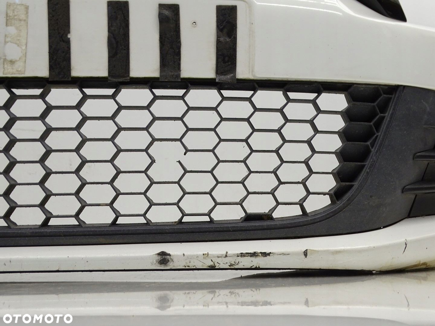 KPL ZDERZAK PRZÓD PRZEDNI  GRILL VW SCIROCCO III 1K8 2008-2014R BIAŁY LB9A - 6
