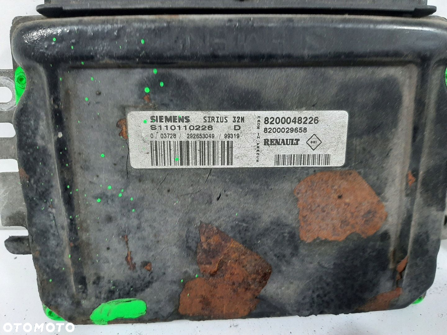 RENAULT SCENIC RX4 2.0 16V 4x4 00R STEROWNIK SILNIKA ZESTAW 8200048226 BSI - 3