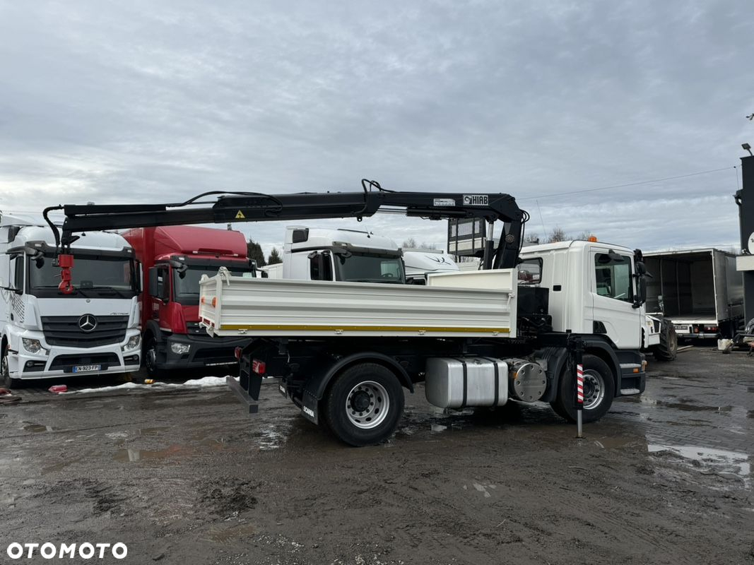 Scania P 320 / Wywrotka HDS HIAB - 7