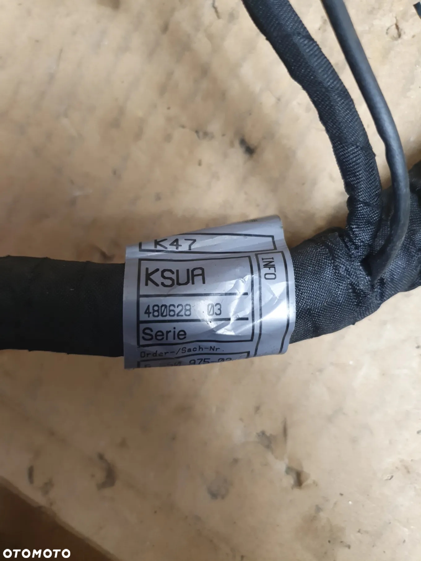 BMW S1000r k47 2014 Wiązka elektryczna silnika - 6
