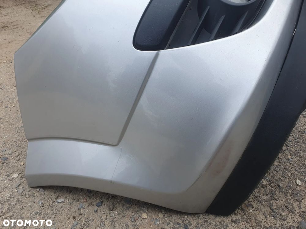 OPEL ASTRA III H ZDERZAK PRZEDNI PRZÓD HALOGENY SREBRNY KOMPLETNY - 2