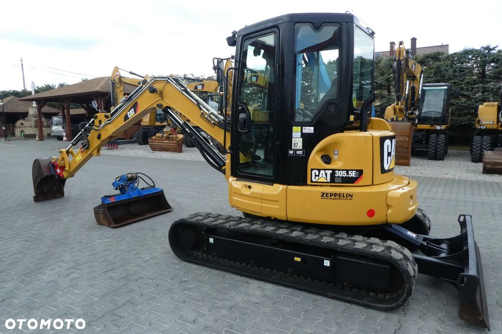 Caterpillar 305,5 E2 DWIE ŁYŻKI - 2