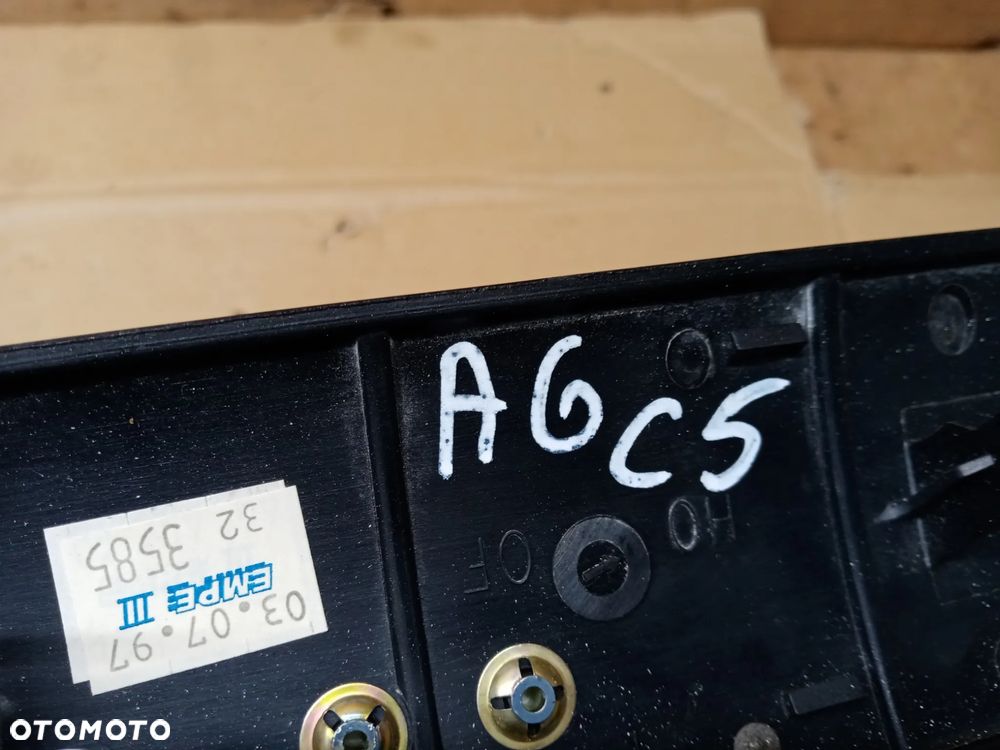 Listwa osłona dekor konsoli drewno Quattro Audi A6 C5 4B1853190 - 7