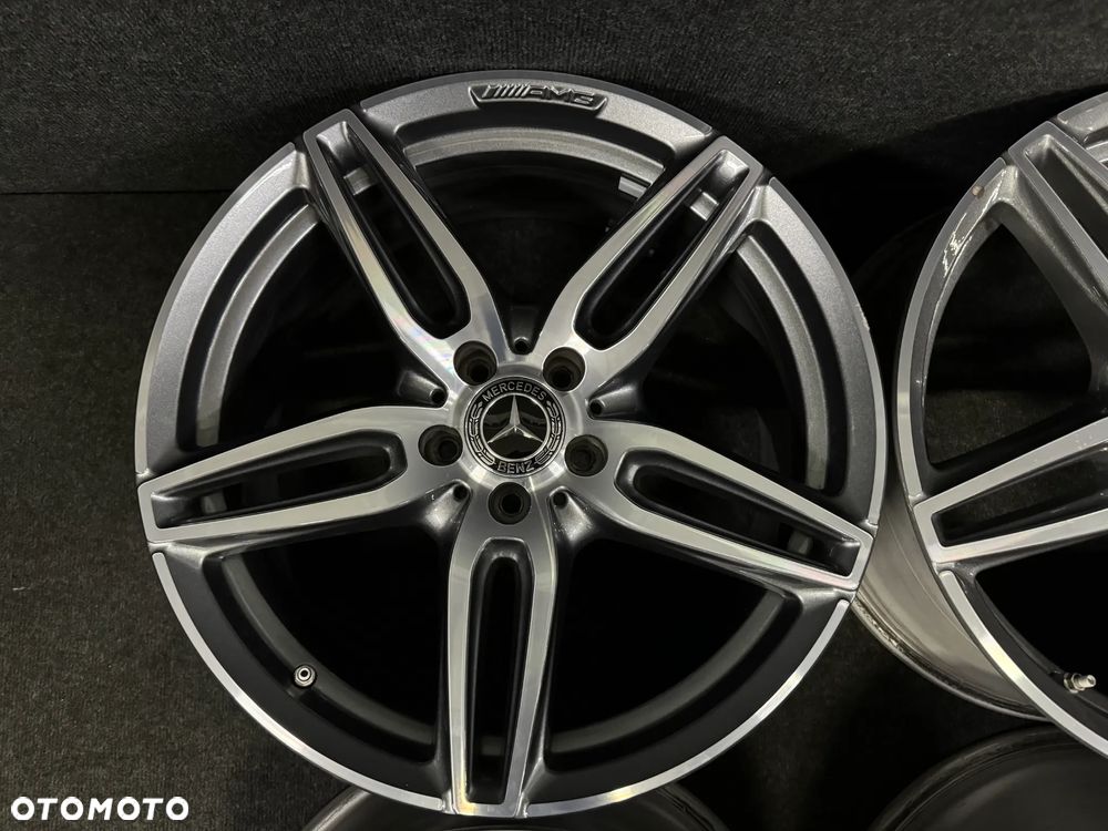 Alufelgi Mercedes E-Klasa W213 AMG, W212, C-Klasa W205 19 cali 5x112 4szt. Ładne z czujnikami! - 6