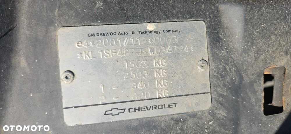 CHEVROLET AVEO T255 POLIFT 1.4 LDT 07/11 LICZNIK ZEGAR PRĘDKOŚCIOMIERZ - 31