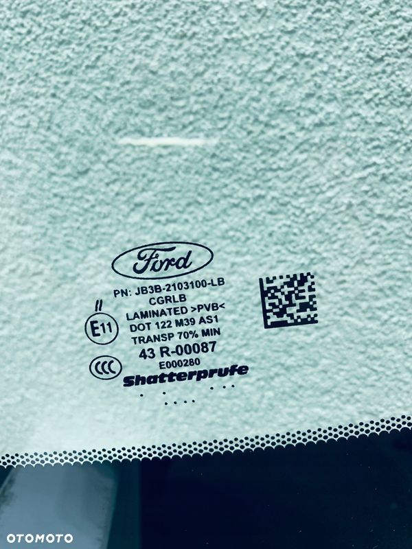 Szyba czołowa NOWA FORD RANGER 2012- OE - 3