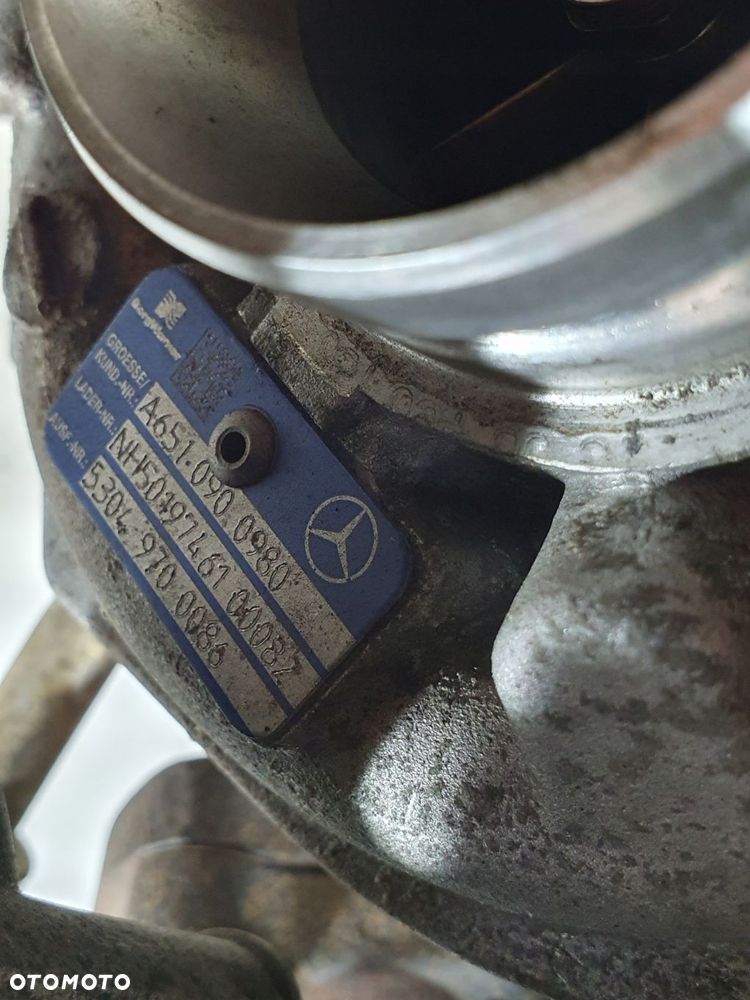 turbosprężarka a6510905780 mercedes sprinter w906 2.2 cdi 651955 - 12