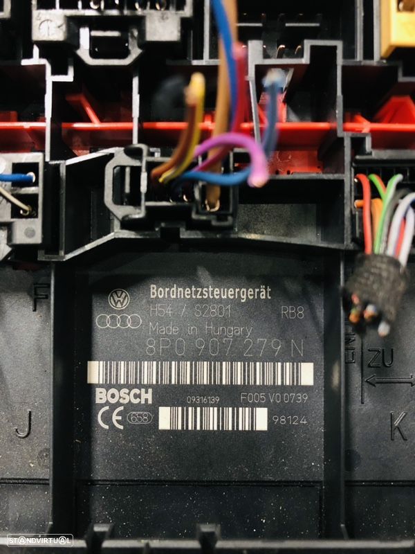 Caixa de fusíveis AUDI A3 8P 8P0907279N - 3