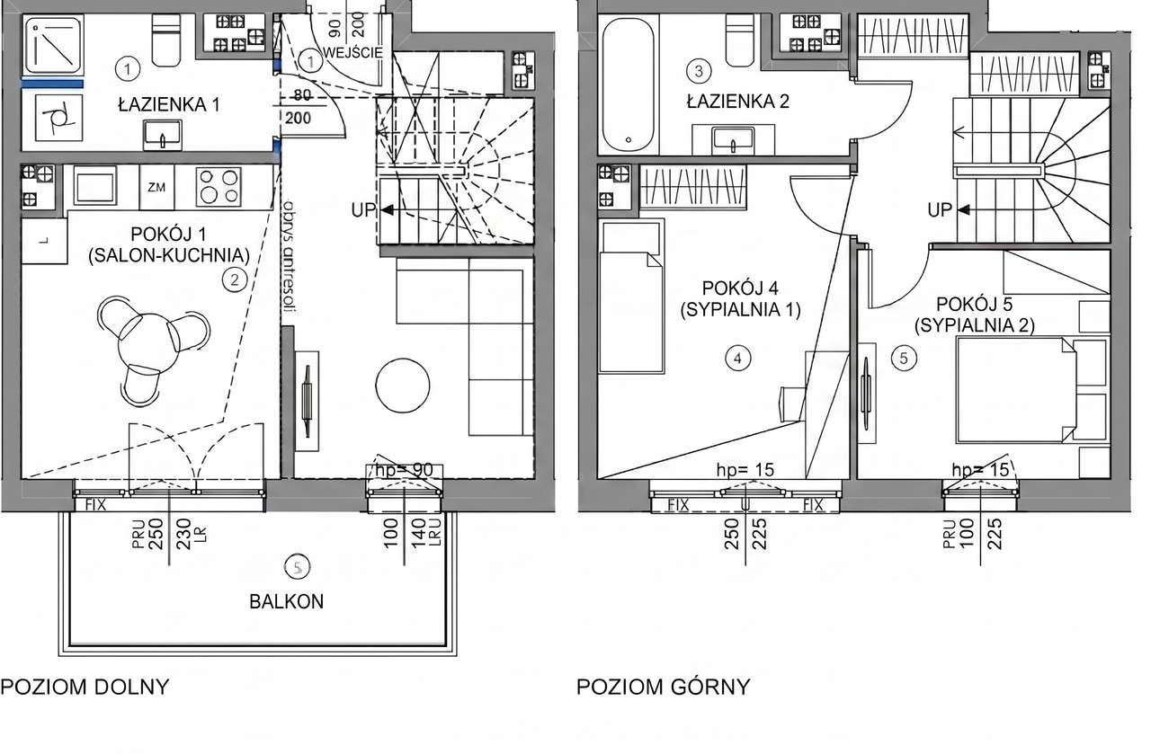 Zapłać za 48,80 m², mieszkaj na 70 m²! Dwupoziomowy | Smart inwestycja