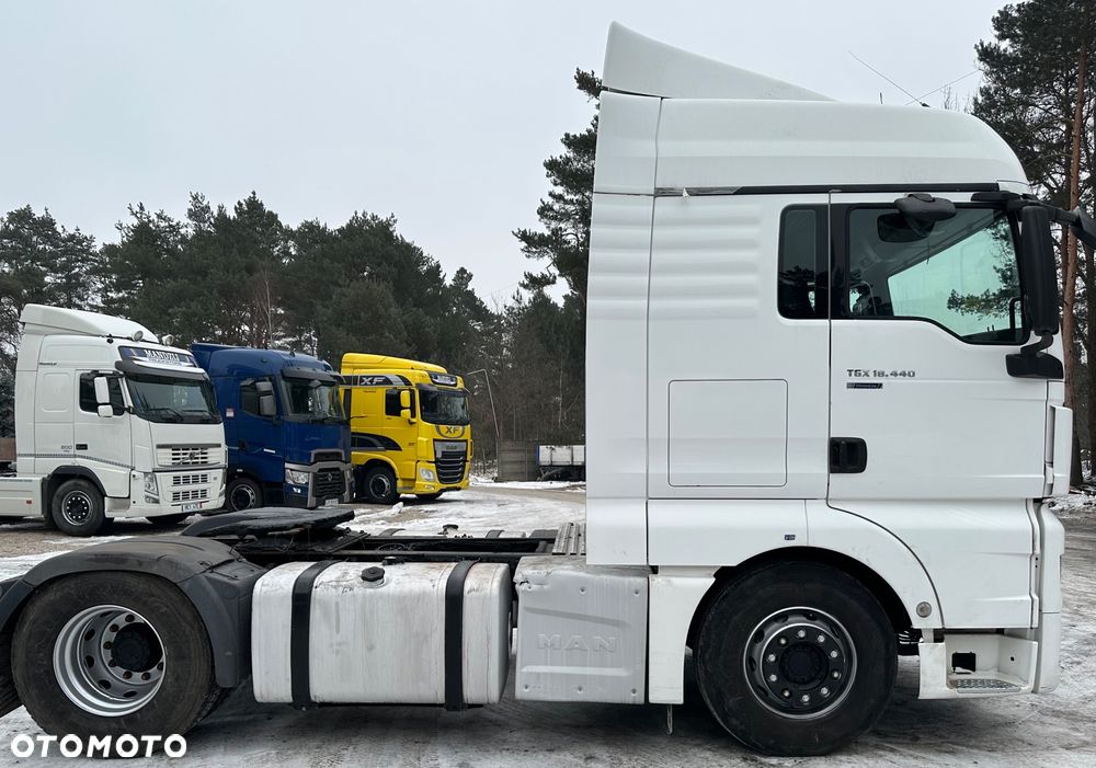 MAN TGX 18.440 XLX AUTOMAT SPOJLERY KLIMA WEBASTO LODÓWKA 685000km MOTOR:12.5L OPONY:315/80/22.5-80% 2xALUTANK EURO 6 2014 - 4