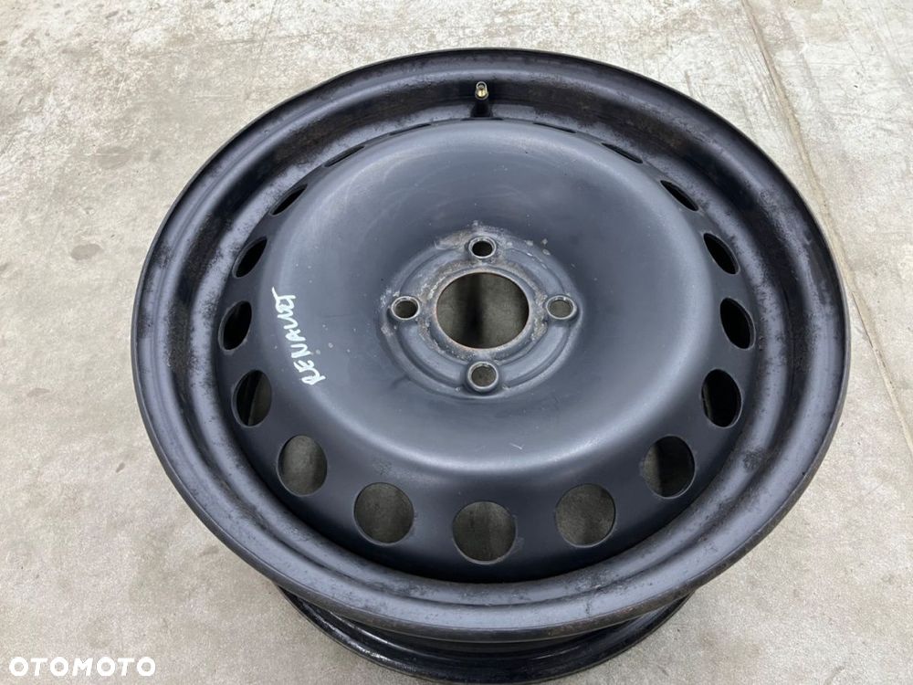 Felga Renault Megane 2 II Scenic 2 II 02-09r. 6,5jx15 ET49 4x100 felgi stalowe 15 cali 8200026031 - 4